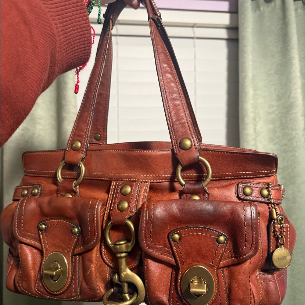 Vintage Coach Mandy Legacy 65th anniversary lining - Picture 8 of 8